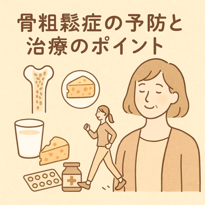 骨粗鬆症の予防と治療のポイント
