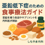亜鉛低下症のための食事療法ガイド｜しもやま内科（船橋市）