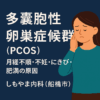 多嚢胞性卵巣症候群（PCOS）とは｜月経不順・不妊・にきび・肥満の原因を解説｜しもやま内科（船橋市）
