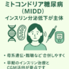 ミトコンドリア糖尿病（MIDD）：インスリン分泌低下が主体｜しもやま内科
