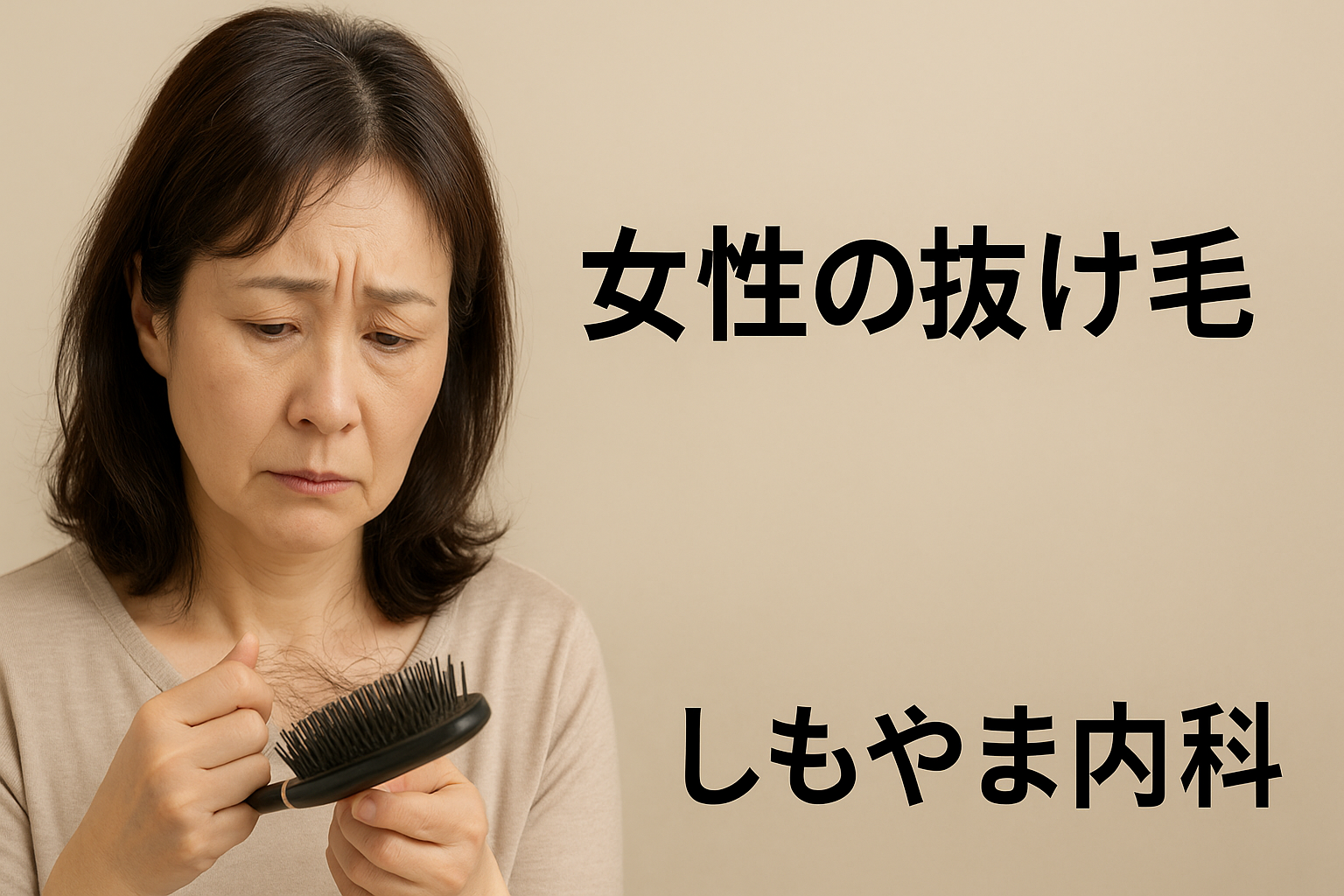 女性の抜け毛｜鉄欠乏・甲状腺・亜鉛を同日評価